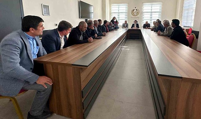 Pazaryeri'nde köylerin su sorunu masaya yatırıldı