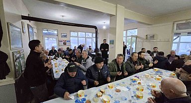 Pınarhisar Hacıfaklı Köyü Camii'nde sabah namazı buluşması