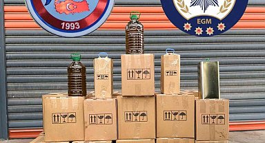 Polis ekipleri yakaladı, sahte yağlara el konuldu