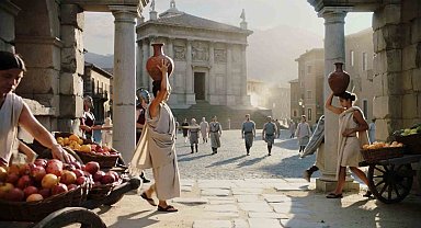 Pompeiopolis Antik Kenti'nde 2 bin yıllık tarih yapay zekayla canlandı