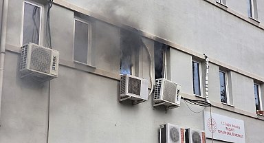 Pozantı Aile Sağlığı Merkezi'nde yangın