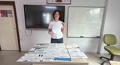 "Ders çalışırken yemek yemeyi bile unuttum" diyen Ayşe Naz, Amerikan Rice Üniversitesi'nden ve NASA'dan eğitim daveti aldı