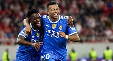Real Madrid, Mbappe'nin 4 golüyle kazandı