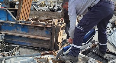Refahiye'de itfaiye personeline trafik kazalarına müdahale eğitimi