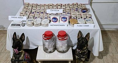 Reyhanlı'da sazlık alanda 100 bin adet uyuşturucu hap ele geçirildi