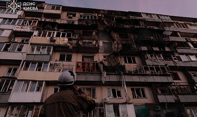 Rus ordusundan Kiev'e yoğun saldırı: 3 ölü, 26 yaralı