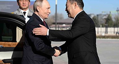 Rusya Devlet Başkanı Putin Kırgızistan'da