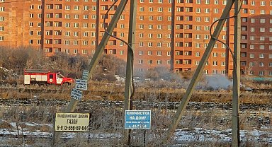 Rusya'da doğal gaz boru hattında patlama