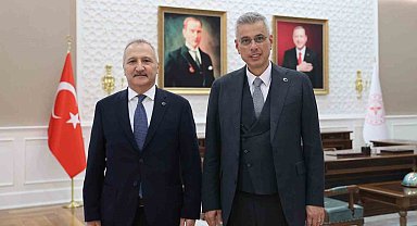 Sağlık Bakanı Memişoğlu, MHP Genel Başkan Yardımcısı Yurdakul'u kabul etti