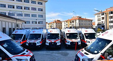 Sağlık Bakanlığı'ndan Gaziantep'e 16 yeni ambulans