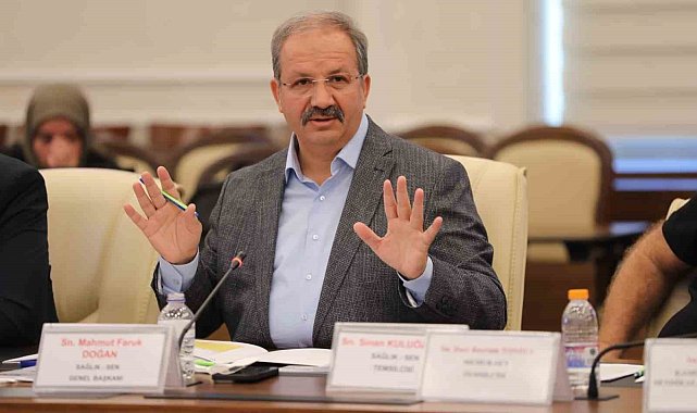 Sağlık-Sen Genel Başkanı Doğan: "Bütçe görüşmelerinde taban ödemelerin, teşvik ek ödemelerin, nöbet ücretlerinin artırılması gündeme alınmalıdır"
