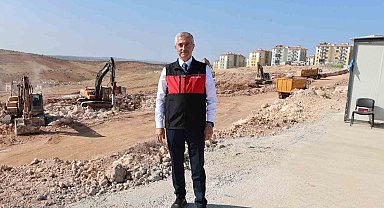 Şahinbey Belediyesi'nin 10 bin sosyal konut projesinde ilk etabı hızla yükseliyor