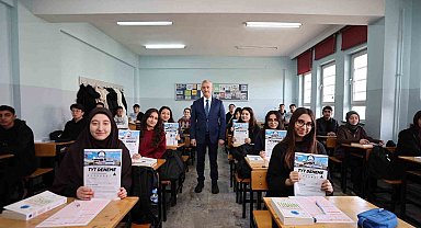 Şahinbey'den sınava hazırlanan öğrencilere önemli destek