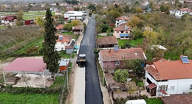 Sakarya Hendek'te kısa sürede 15 km'lik yenileme