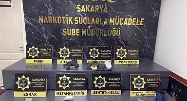 Sakarya'da uyuşturucu operasyonu: 3 gözaltı