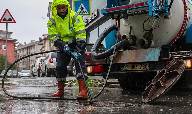 Sakarya'da yoğun yağışa hızlı müdahale