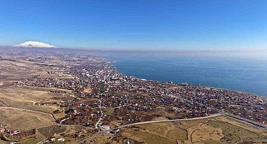 Sakin şehir Ahlat, havadan böyle görüntülendi