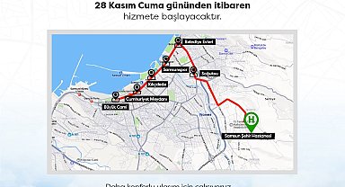 Samsun Şehir Hastanesi ve ring hatları hizmete başlıyor