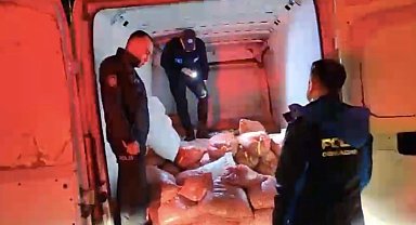 Samsun'da 2,6 ton kaçak midye ele geçirildi