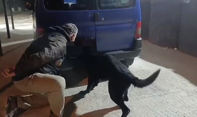 Samsun'da stepne lastiğine zulalanan metamfetamin ele geçirildi