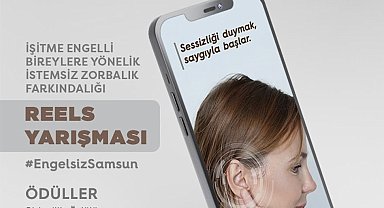 Samsun'da zorbalıklara karşı reels yarışması