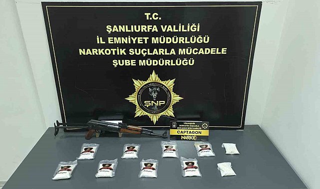 Şanlıurfa'da 9 bin adet uyuşturucu hap ele geçirildi: 1 gözaltı