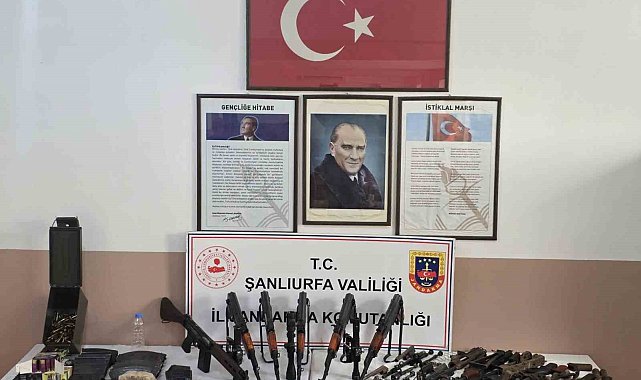 Şanlıurfa'da silah kaçakçılığı operasyonu: 2 gözaltı