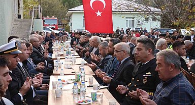 Şehit Deniz Teğmen Öz için mevlit okutuldu
