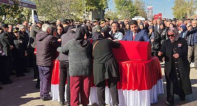 Şehit Hava Astsubay İlker Aykut'un cenazesi Tekirdağ'a getirildi