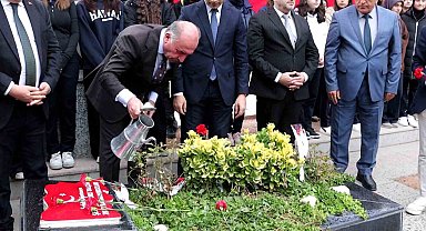 Şehit Öğretmen Aybüke Yalçın kabri başında dualarla anıldı