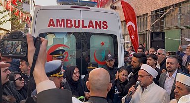 Şehit Ramazan Yağız, Bursa'da helallik alınmasının ardından baba ocağına uğurlandı