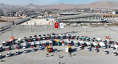 Selçuklu Belediyesi araç filosuna 71 araç daha ilave etti