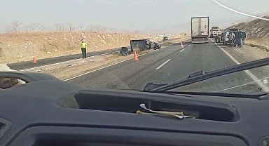 Siirt'te patpat devrildi: 1 yaralı