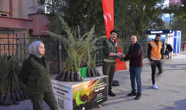 Siirt'te vatandaşlar fidan dikimine davet edildi