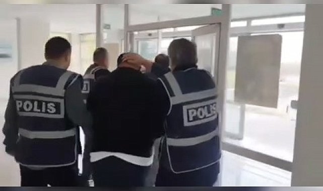 Silahla mala zarar veren firari şüpheliler yakalandı