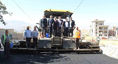 Silopi'de 6 kilometrelik yol çalışması başladı