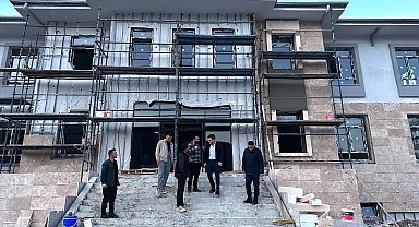 Simav İlçe Jandarma Komutanlığı hizmet binasında sona yaklaşıldı