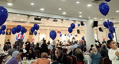 Sincan'da mavi balonlar "Diyabet İçin" gökyüzündeydi