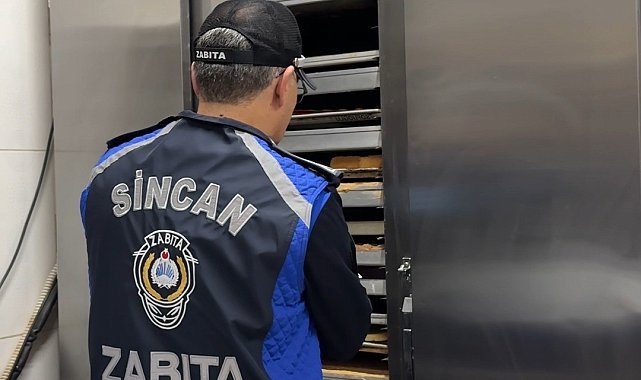 Sincan'da zabıtadan gıda işletmelerine sıkı denetim