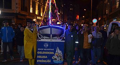 Sinop'ta Helesa yürüyüşü