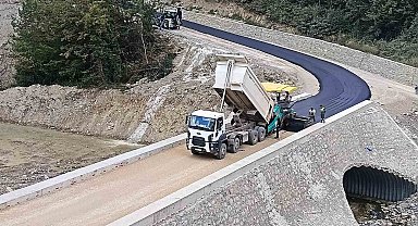 Sinop'ta kırsala 387 kilometre asfalt