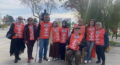 Sinop'ta toprağa saygı yürüyüşü