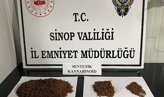 Sinop'ta uyuşturucu operasyonu: 2 tutuklama