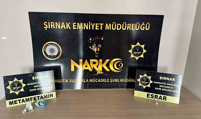 Şırnak'ta uyuşturucu operasyonu: 9 gözaltı