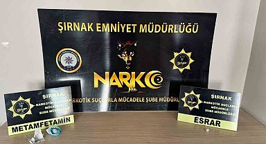 Şırnak'ta uyuşturucu operasyonu: 9 gözaltı