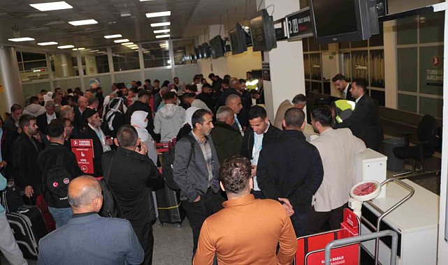 Şırnak'tan kutsal topraklara aktarmasız uçuşlar devam ediyor