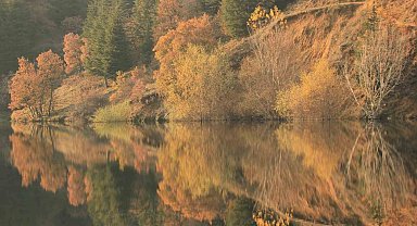 Sis bulutlarının gökyüzüne yükseldiği anlar görsel şölen oluşturdu