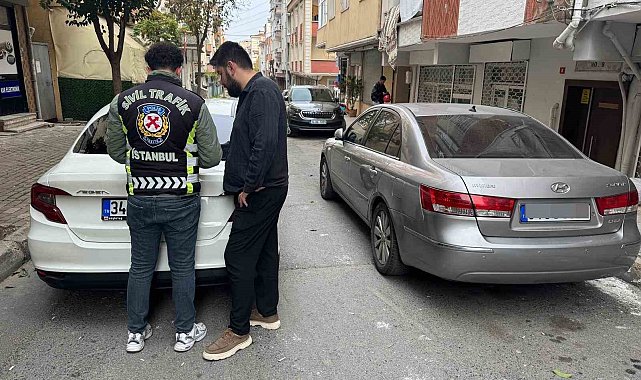Şişli'de trafiği tehlikeye sokan şahıslara 41 bin 507 TL ceza