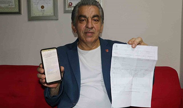 Sivas'ta gazeteci Abdullah Yiğit, hiç gitmediği turistik bölgelerde trafik cezası yedi