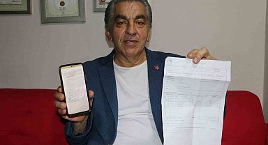 Sivas'ta gazeteci Abdullah Yiğit, hiç gitmediği turistik bölgelerde trafik cezası yedi